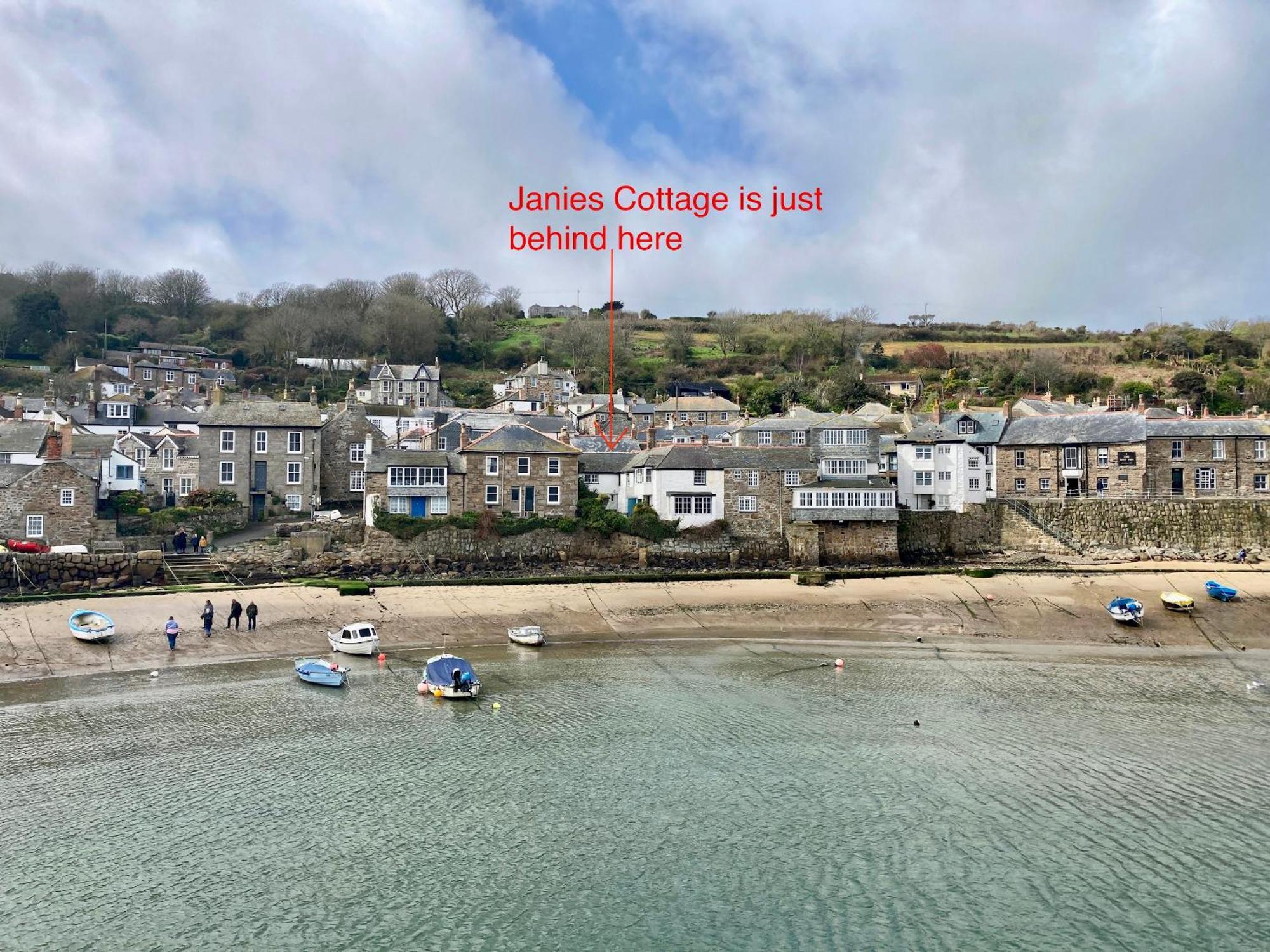 Janies Cottage~ Mousehole~Eclectic Interiors & Vintage Charm Eksteriør billede
