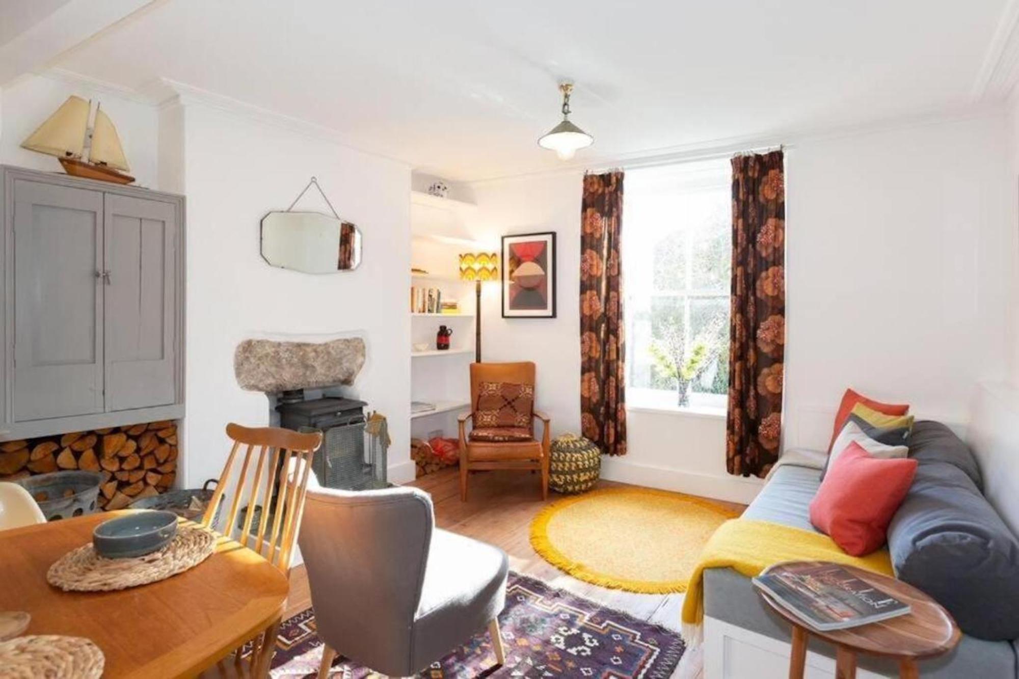 Janies Cottage~ Mousehole~Eclectic Interiors & Vintage Charm Eksteriør billede